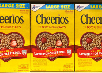 Cereal Box: Cheerios