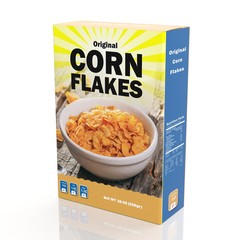 Cereal Box: Corn Flakes