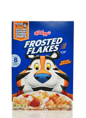 Cereal Box: Frosted Flakes