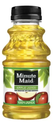 Juices: Apple- 10oz
