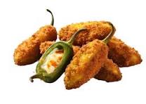 Warmer items: Jalapeno Poppers
