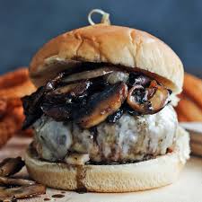 Mushroom Swiss Burger