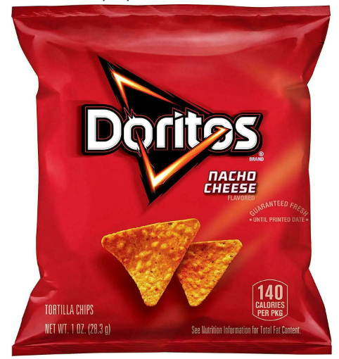Chips: Doritos Nacho Cheese