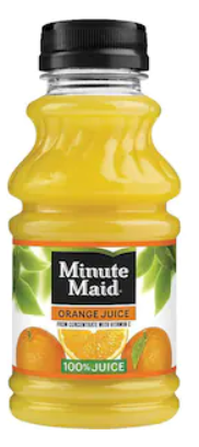 Juices: Orange- 10oz